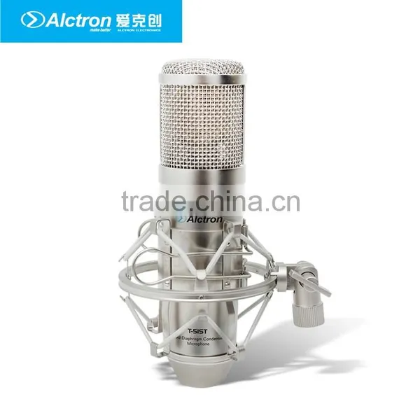 Alctron T-51ST Professional Multi-Pattern Gold Sputtered Diaphragm Recording Condenser Microphone photo-3