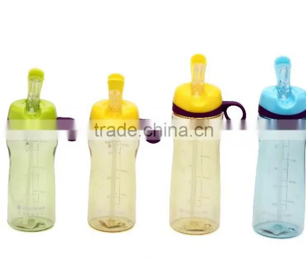Plastic Water Bottle With Straw photo-2