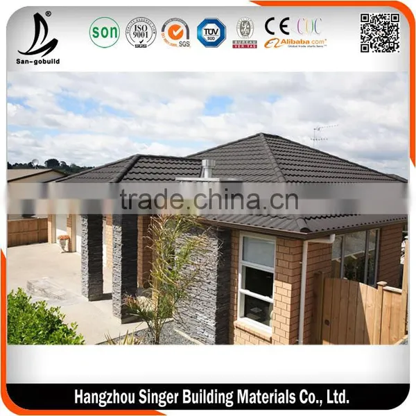 SGB Durable 50 Years Stone Coated Metal Roof Tiles In Uganda photo-3