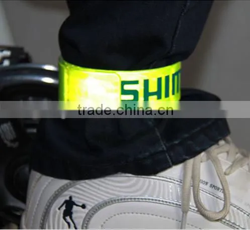 Hip Belt Beam Riding Warning Zone Kids Slap Band Bracelet Reflector Bands photo-5