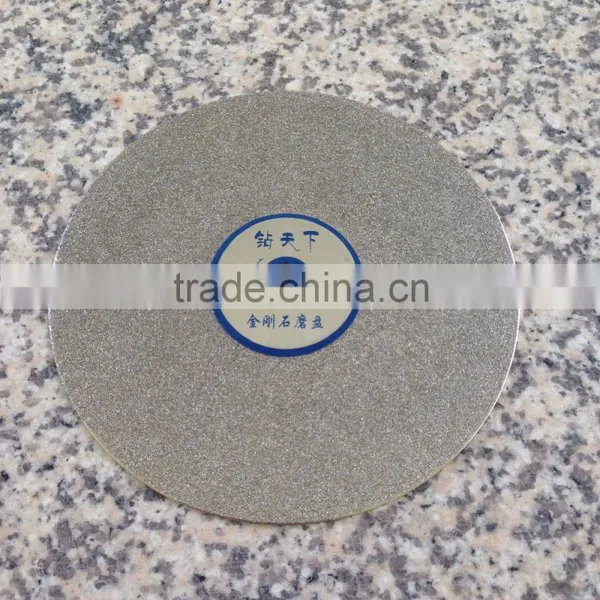 Diamond Coated 6 Inch Flat Lap Wheel Lapidary Lapping Polishing Disc Lapidary Tools Jade Agate Amethyst Stone Tourmaline Opal