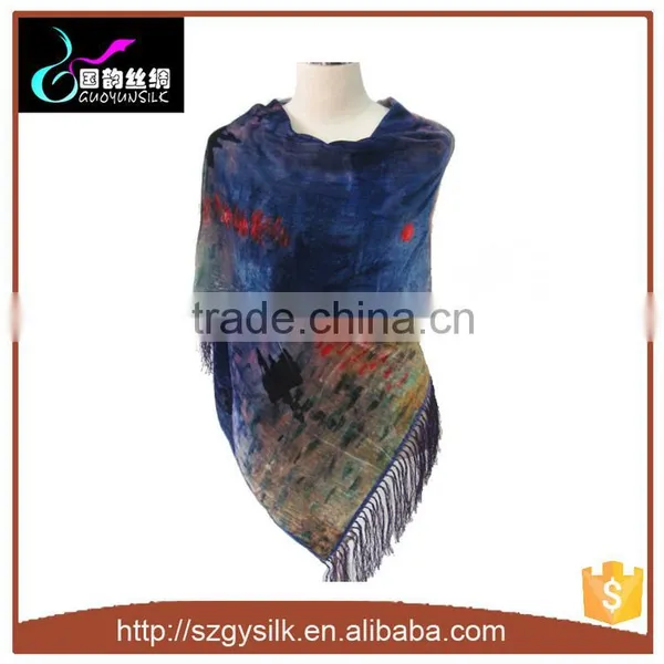 Best Christmas Gift for Morther Silk Velvet Scarf