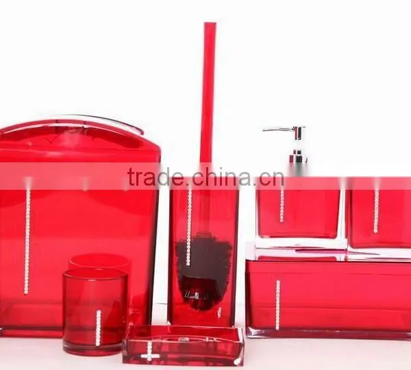 MZ-Eco-Friendly Feature and Plastic Material Bathroom Accessory Set photo-4