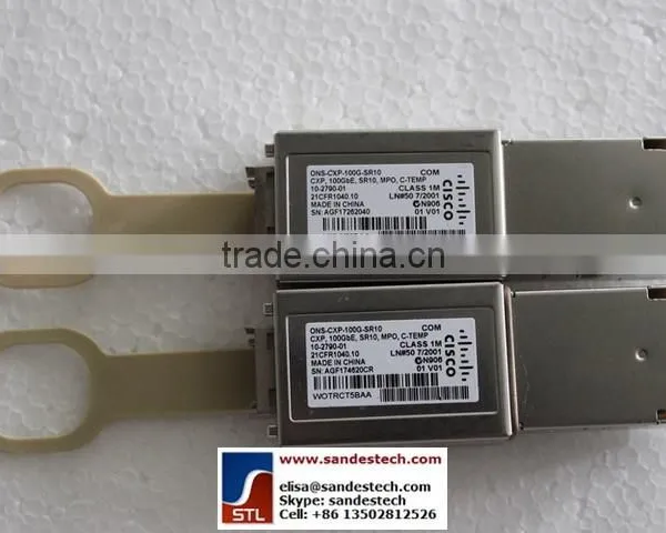 CISCO ONS-CXP-100G-SR10 CXP 100GbE SR10 MPO C-TEMP ONS-CXP-100G-SR10= 10-2970-01 CISCO Optical Transceiver photo-2