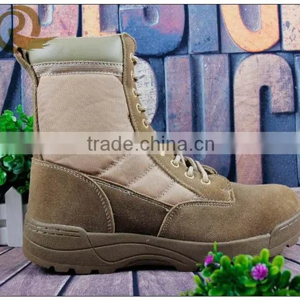 Wholesale Cheap Price Genuine Leather Tactical Gear Boots photo-3