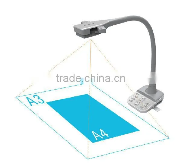 High Speed Smart Classroom Equipment Document Camera Visual Presenter photo-3