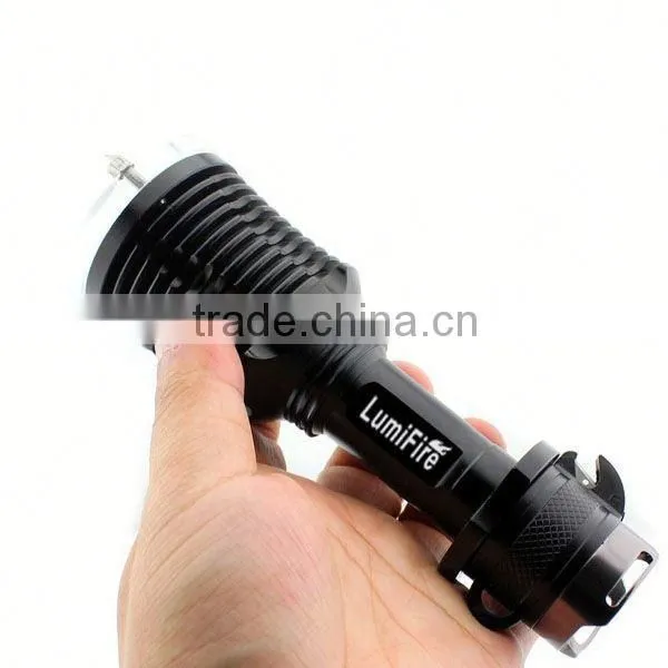 1158 New Design!! XM-L T6 LED Ultra Power Aluminum Torch Light Rescue Hammer Led Falshlight Emergency Safety photo-5