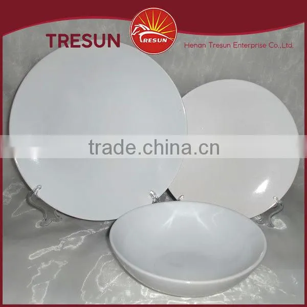 Best Selling 18 Pcs Stoneware Dinnerware , Color Glazed Tableware Dinner Set