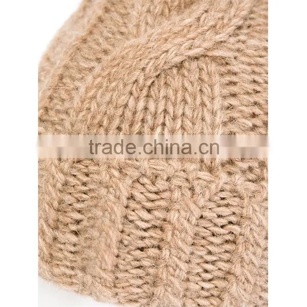 Custom Knit Beanies With Woven Label Slouch Beanie Hat Crocheted Hat Wholesale for Women Quality Choice photo-5