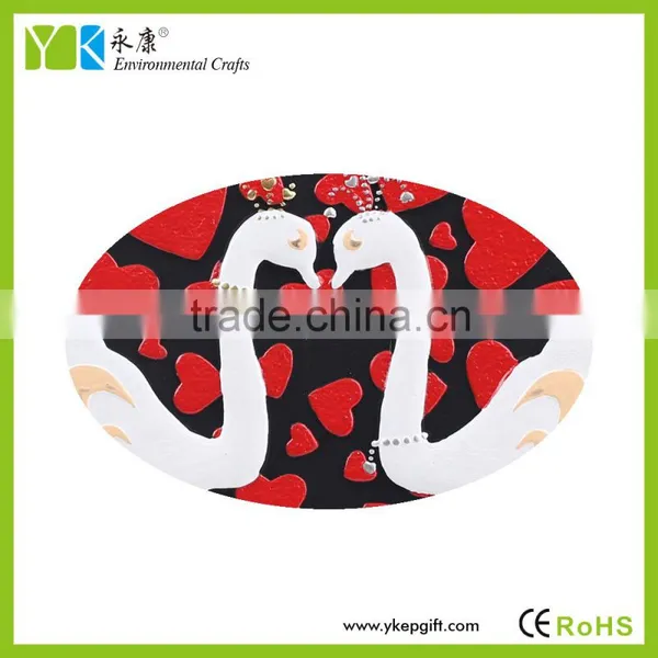 Couple Swans Activated Carbon Clean Air Carving Crafts Wedding Decoration photo-4