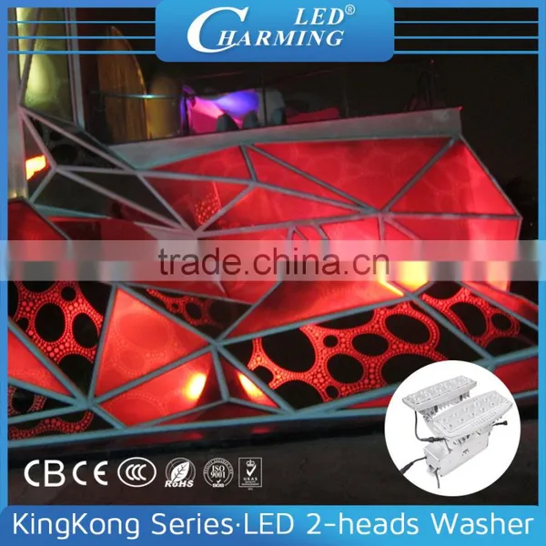 DMX Control Full Color IP65 IP Rating Led 2-head Washer photo-6