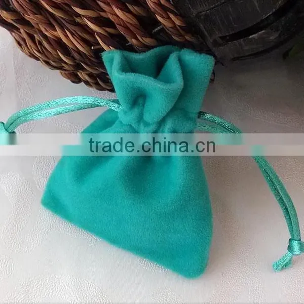 Drawstring Velvet Jewellery Pouch Bag Made In China photo-4