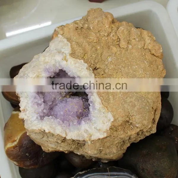 Natural Rough Amethyst Agate Geode photo-4