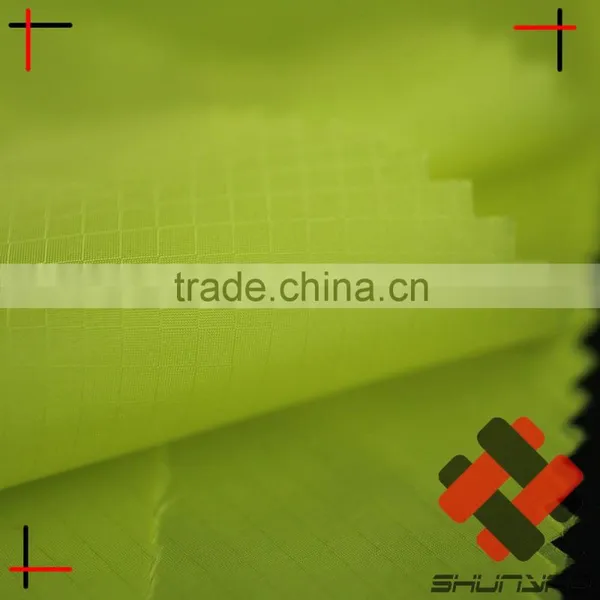 400T Ultra Light Diamond Ripstop Polyester Taffeta Fabric photo-2