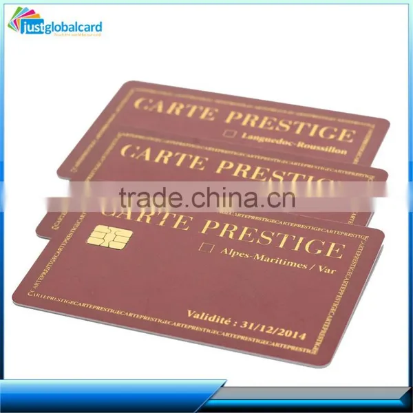 Top Quality Custom Design Matt Finish Printing Plastic Sle5528 Smart Card Fashion Magnetic Card Wholesale RFID Contact Chip Card photo-5