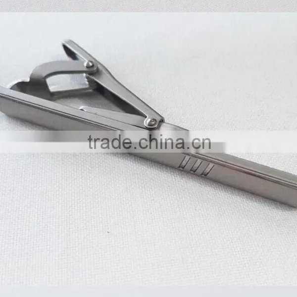Silver Tie Pin Custom Logo for Wholesale photo-2