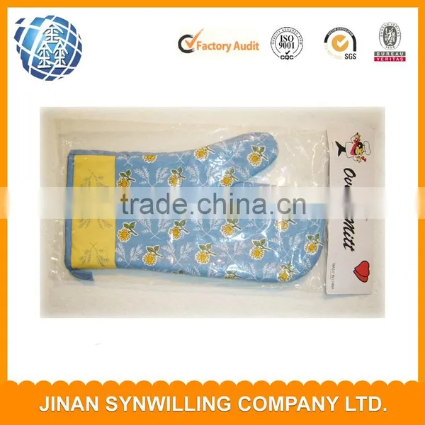 Custom Printed Cotton Cloth Funny Microwave Oven Gloves photo-4