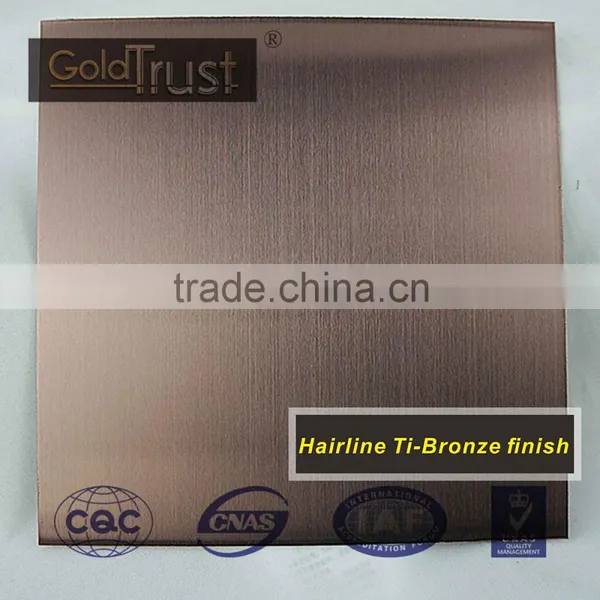 SUS Hairline Stainless Steel Decorative Cladding Plate photo-2