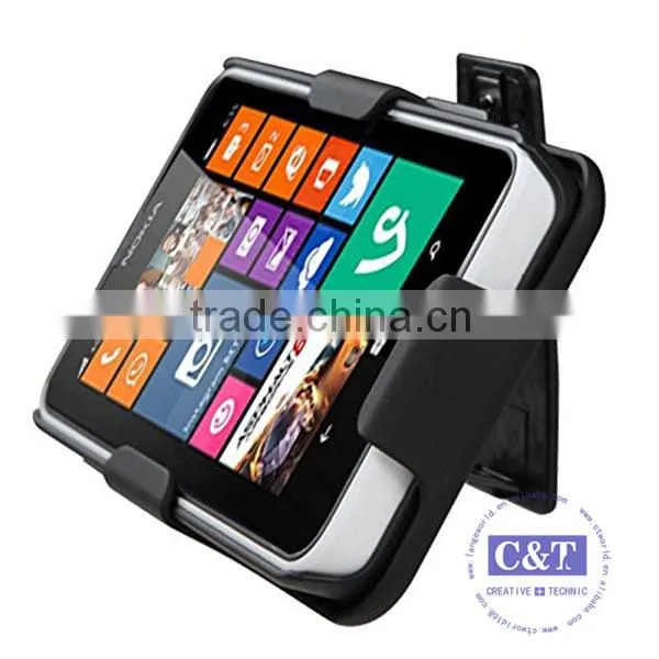 C&T Kickstand Hybrid Belt Clip Hard Back Case Cover for Nokia Asha 302 photo-6