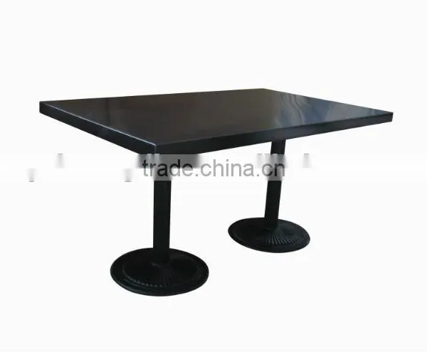 2014 Hot Sales Restaurant Table With Chrome Leg photo-5
