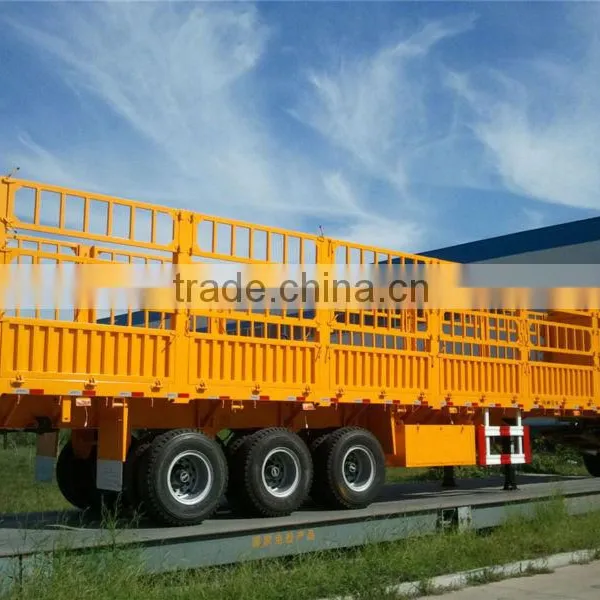 Hot Selling 60Ton Fence Trailer /Cargo Truck Trailer photo-4