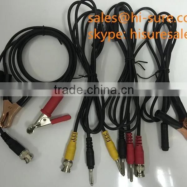 Oscilloscope Cable Set Bnc Male Connectors With Banana Plug and Power Clip photo-2