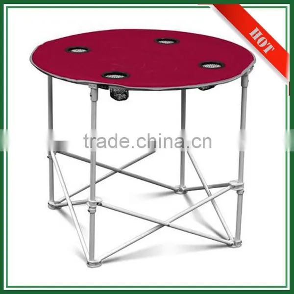 600D Folded Outdoor Specific Use Camp Portable Folding Round Table photo-5
