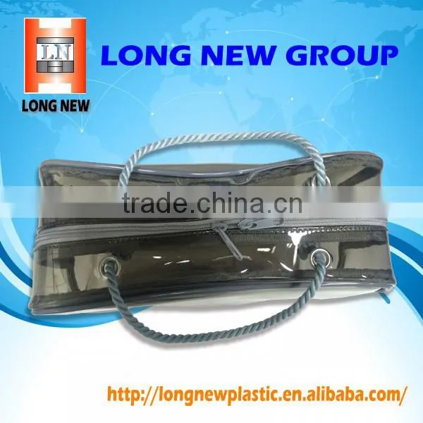 Transparent Packaging PVC Zipper Pouch for Cosmetics or Accesories photo-3