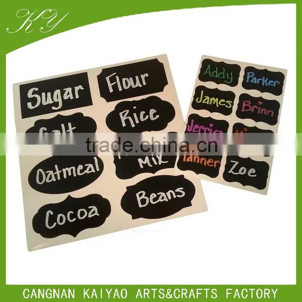 Kids Blackboard Wall Sticker PVC Die Cut Chalkboard Sticker for Decoration photo-5
