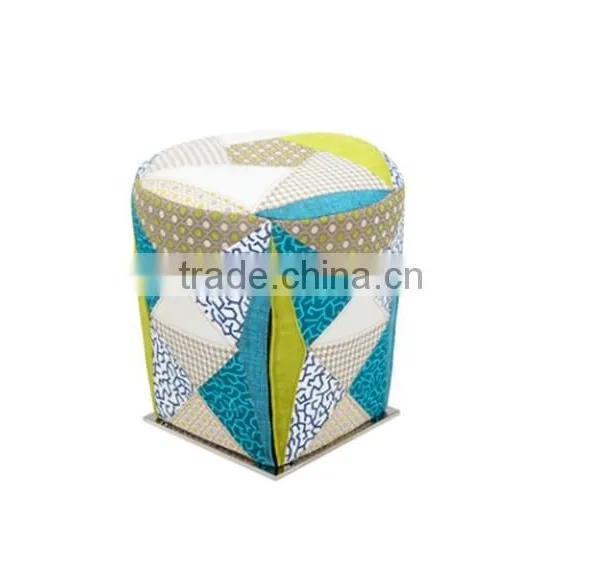 Ethnic Patchwork Stools photo-3