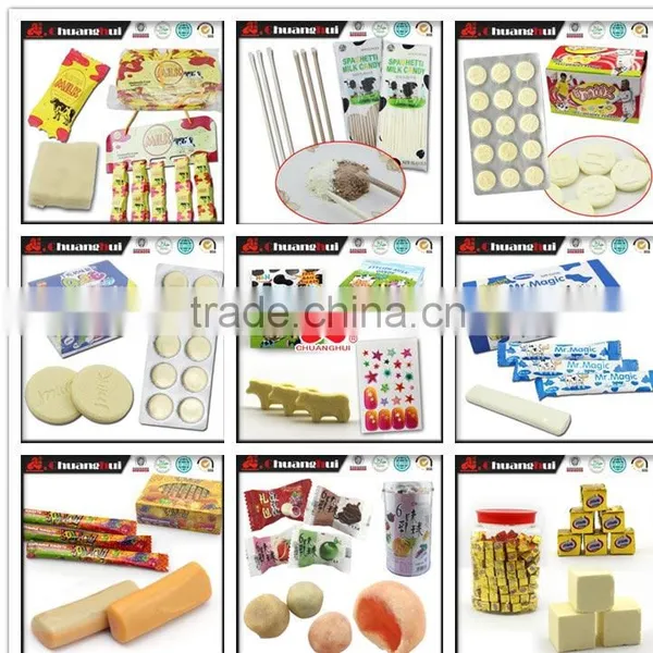 Dry Milk Tablet Press Candy Factory / Soft Milk Candy Ball Manufacturers