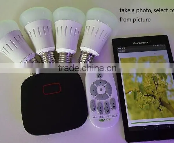 Super Bright Mobile Bluetooth Led Bulb Light 7w Led Bulb ,color Changing Smart Led Light Bulb 7w photo-3