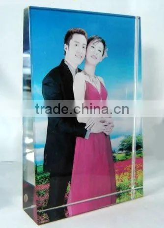 Nobel crystal frame, crystal crafts