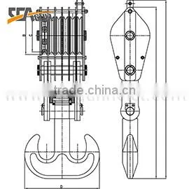 ZHC Series Marine Cargo Lifting Hook Block