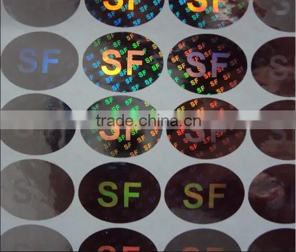 Laser Transparent Holographic Adhesive Label photo-3