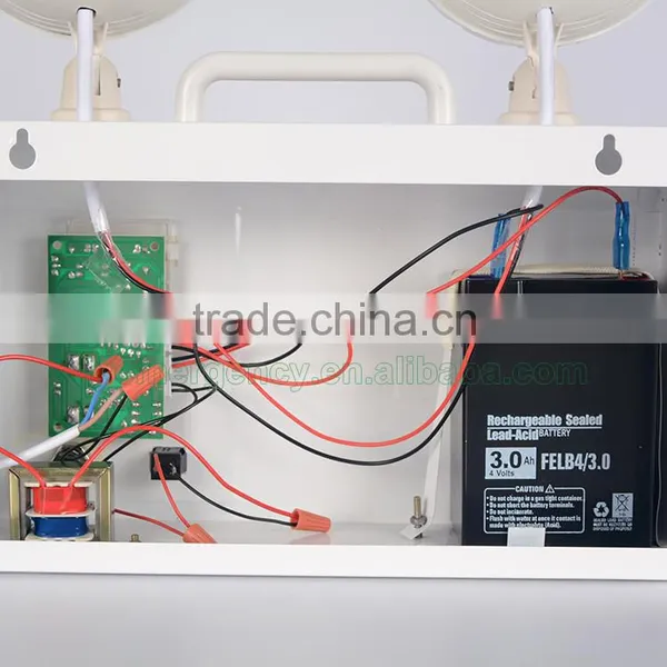 High Quality Anti-fire Board Twin Spot Emergency Light photo-3