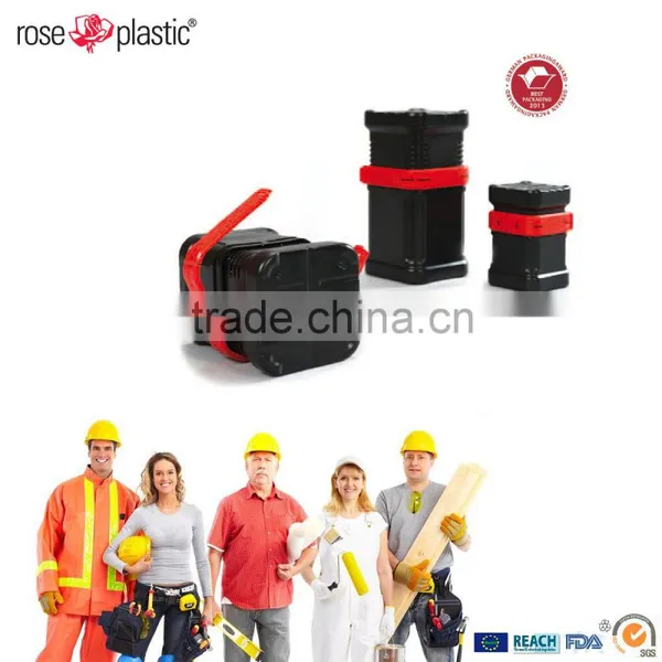 Round Square Plastic Block Tubes Packaging for ISO Taper Toolholders BK photo-5
