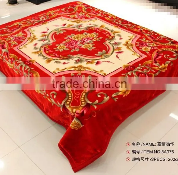 Manufactory Walmart China Home Textile China Supplier Mink Royal Blanket photo-2