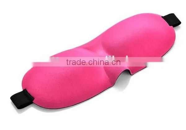 2015 Hot Selling 3D Eye Shade Adjustable Washable Blindfold Deep Eye Socket Sleeping Traveling Cover Eye Mask photo-5