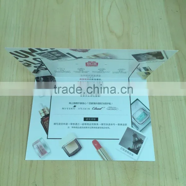 Customize Paper Card Matte Lamination Folding Papers Printing photo-2