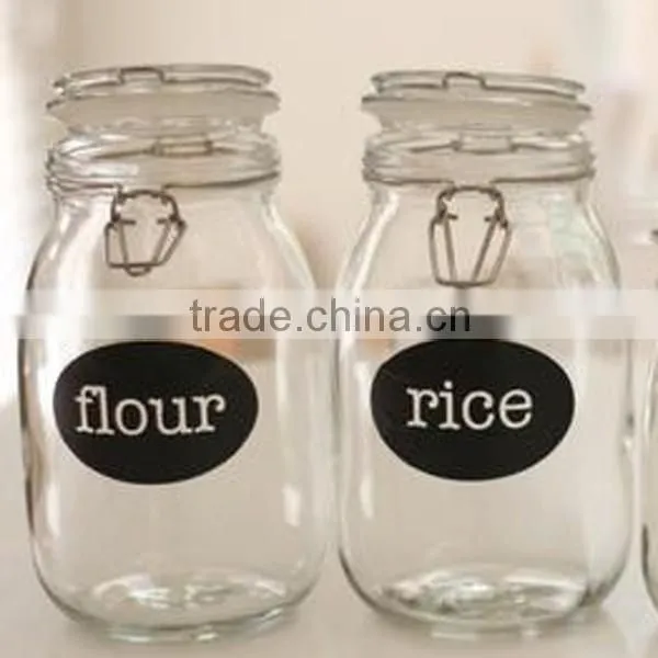 1000ml Glass Kilner Jar With Clamp Lid photo-3