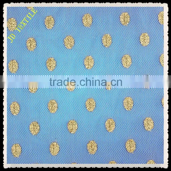 Mesh Fabric Golden Thread Fabric for Garment Table Cloth