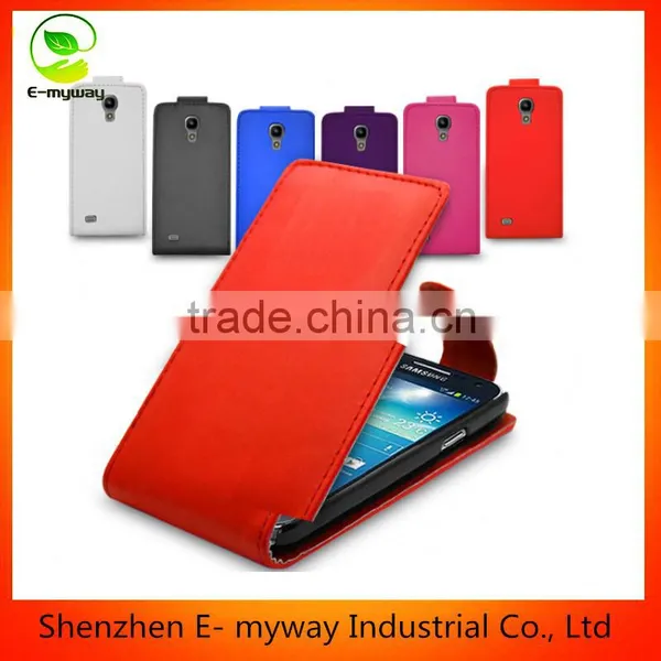 Slim Vertical for Samsung pu Leather Flip Case Cove With Magnetic Top