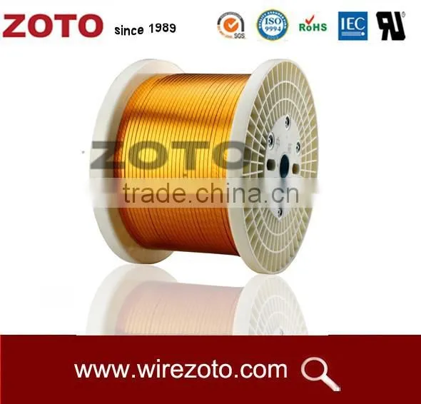 Strong Voltage Resistance Polyimide Film Wrapped Wire Use for Reactors