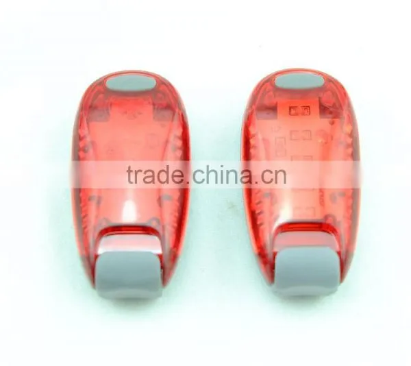 3pc or 5pc Red Flashing Safety Warning Running Light for Runner photo-4