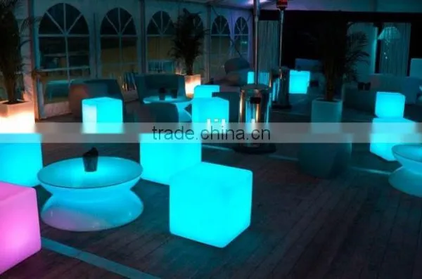 Outdoor Waterproof Led Cube Color Changing Furniture/swimming Pool Outdoor and Wedding Rgb Led Dental Chair/Led Cube Light photo-6