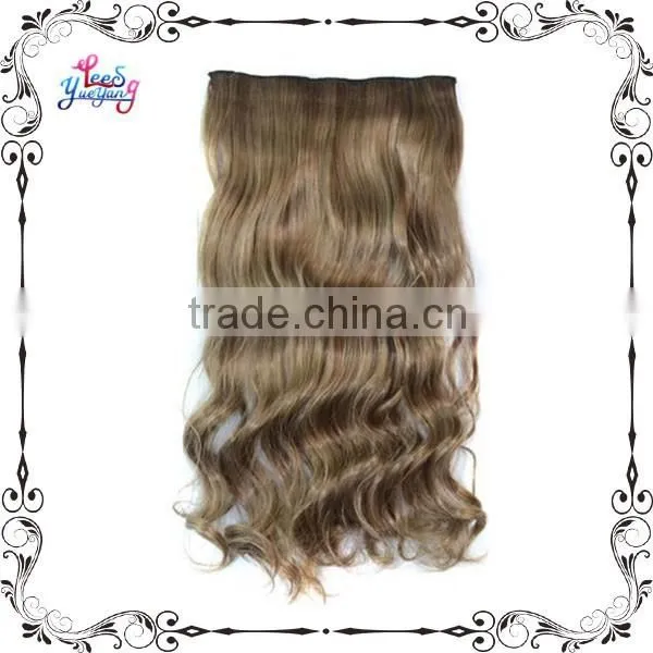 Heat Resistant Natural Loose Curly Woman Hair Extension photo-2