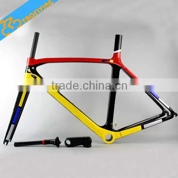 New Arrival 695 Super Light Carbon Road Bike Frames,High Quality Carbon Bike Frames,700C Chinese Road Bike Frames photo-6