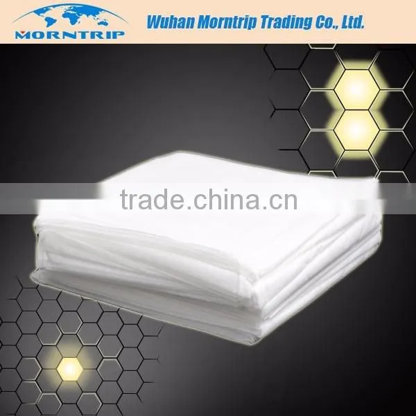 Hotel Supplies White Customized Size Disposable Protective Nonwoven Spunlace Bedsheet Bed Sheet photo-5
