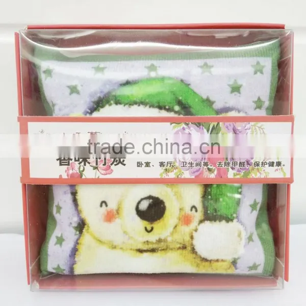 Eco-friendly 50g Activated Bamboo Charcoal Bag Digital Printing Custom Corporate Gift photo-6